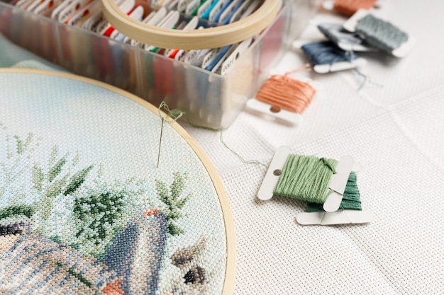 Готовые вышитые изделия